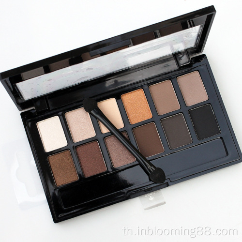 12 สีมังสวิรัติแบบกำหนดเอง Matte Customize Eyeshadow Palette